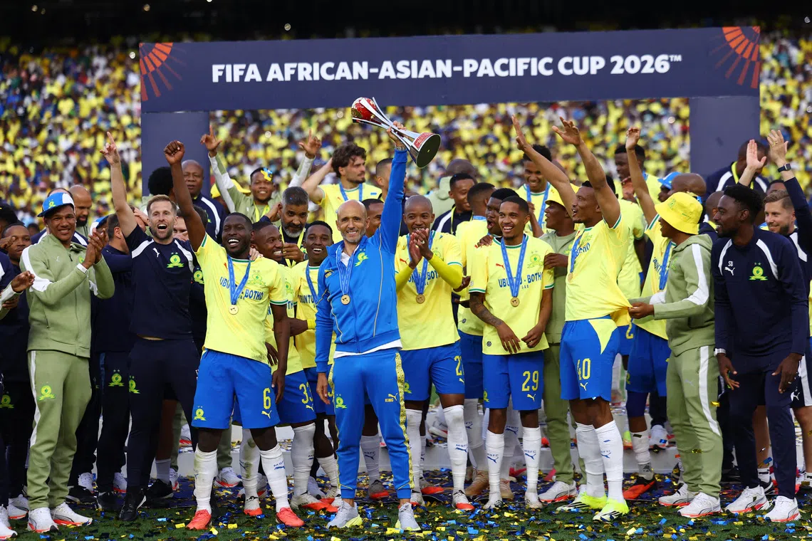 Sundowns edge Al Ahli to advance in Inter Continental Cup