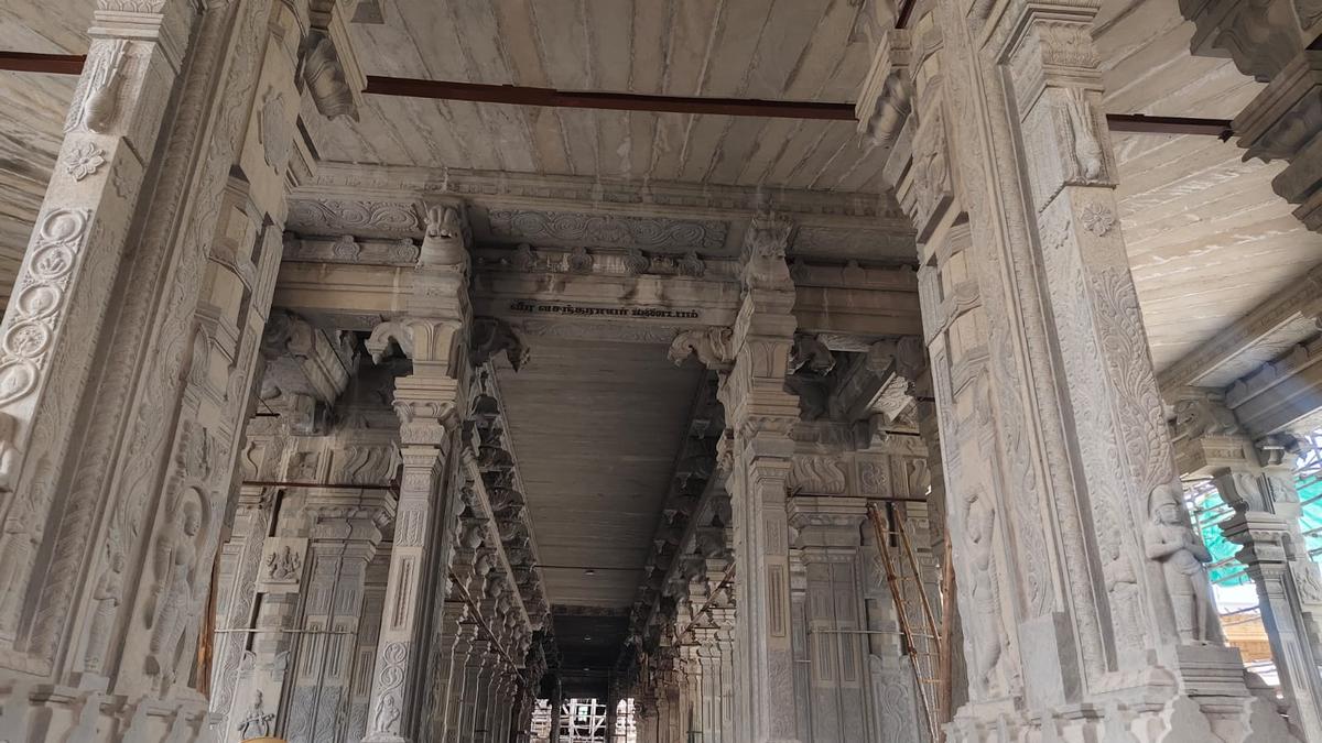 Madurai temple restores fire-damaged Nayak-era hall after mammoth reconstruction effort