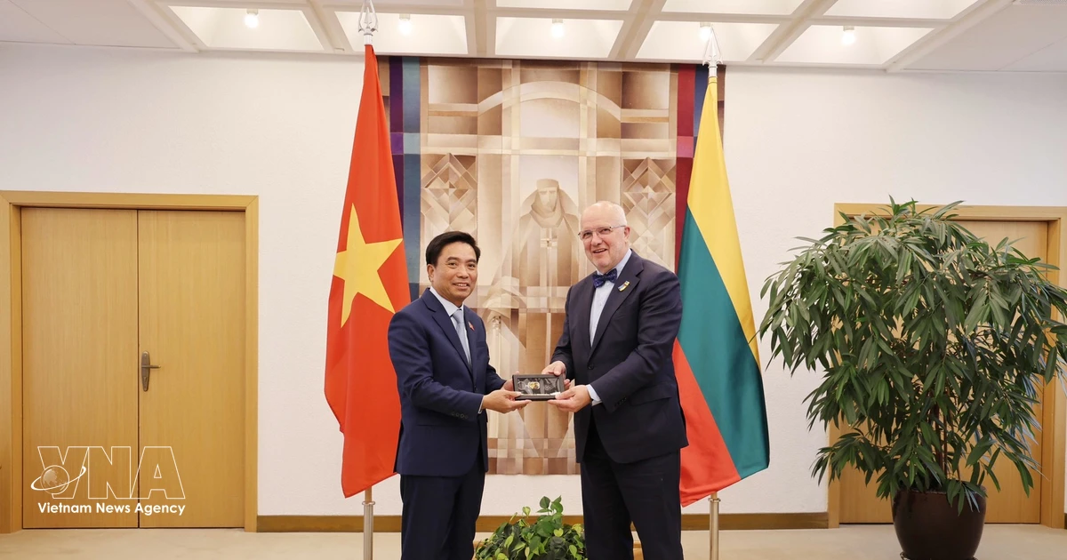 Vietnam, Lithuania agree to expand economic and political cooperation
