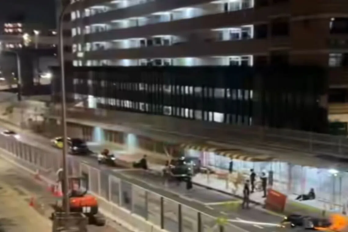 Man arrested for drink driving following Loyang traffic accident