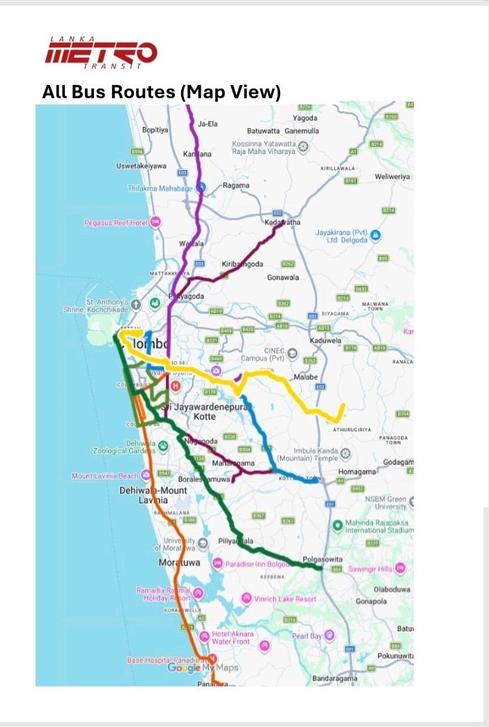 Colombo Metro Bus Network to Expand with New Routes from Late September