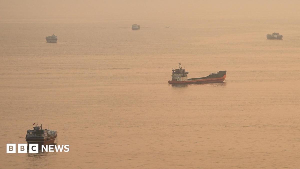Singapore-flagged container ship sinks after projectile strike in Hormuz