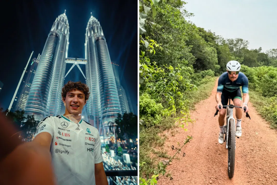 Formula One stars embrace Kuala Lumpur ahead of Malaysian Grand Prix