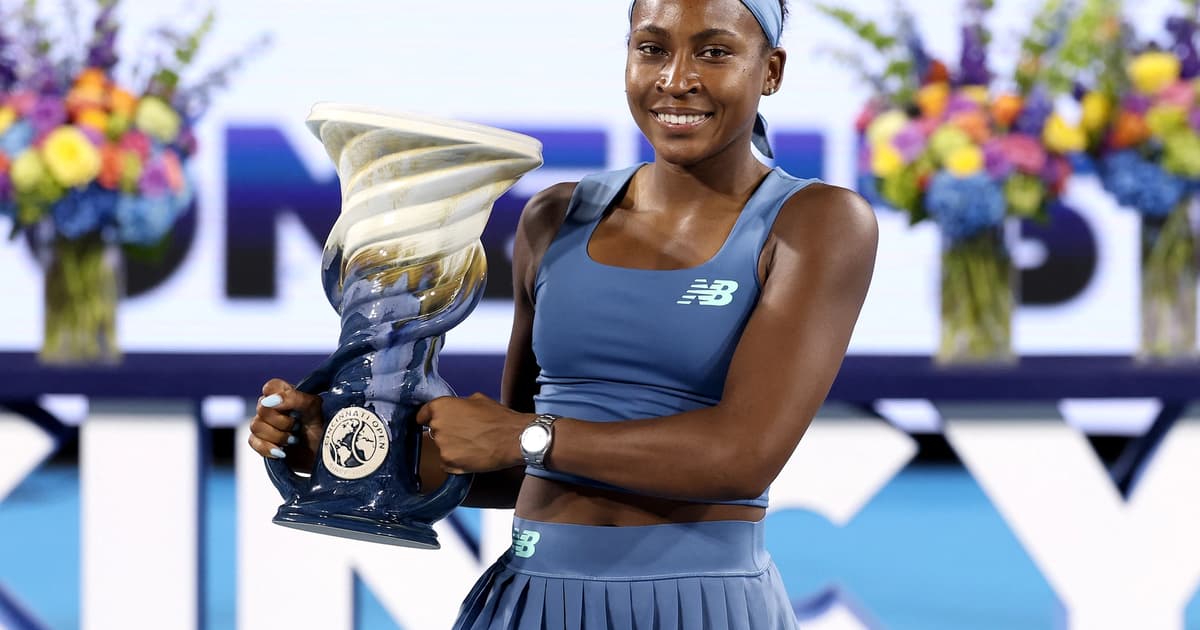 Gauff claims Cincinnati WTA 1000 title with decisive win over Pegula