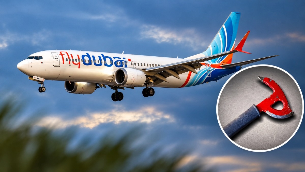 flydubai विमान के कॉकपिट में कुल्हाड़ी: नियमानुसार रखी गई थी