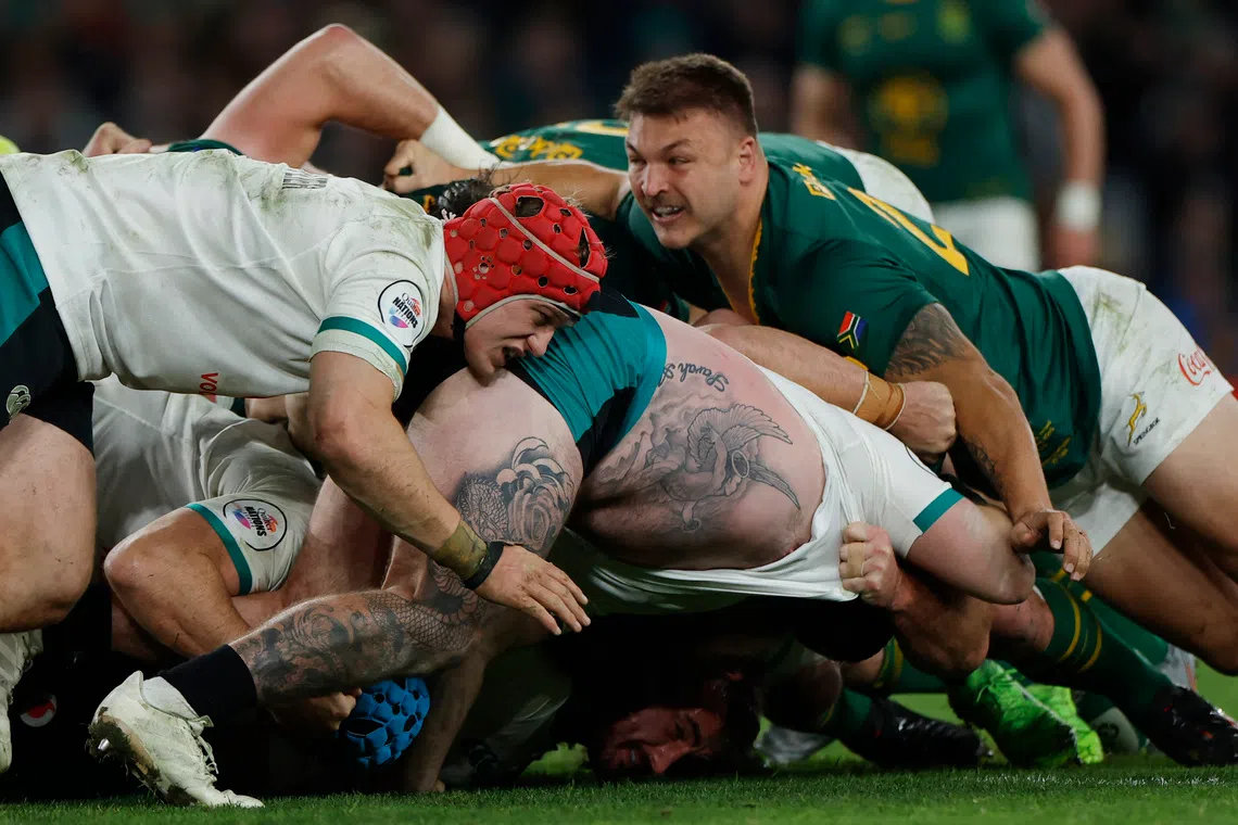 Erasmus hints at forward reshuffle as Springboks eye Perth test