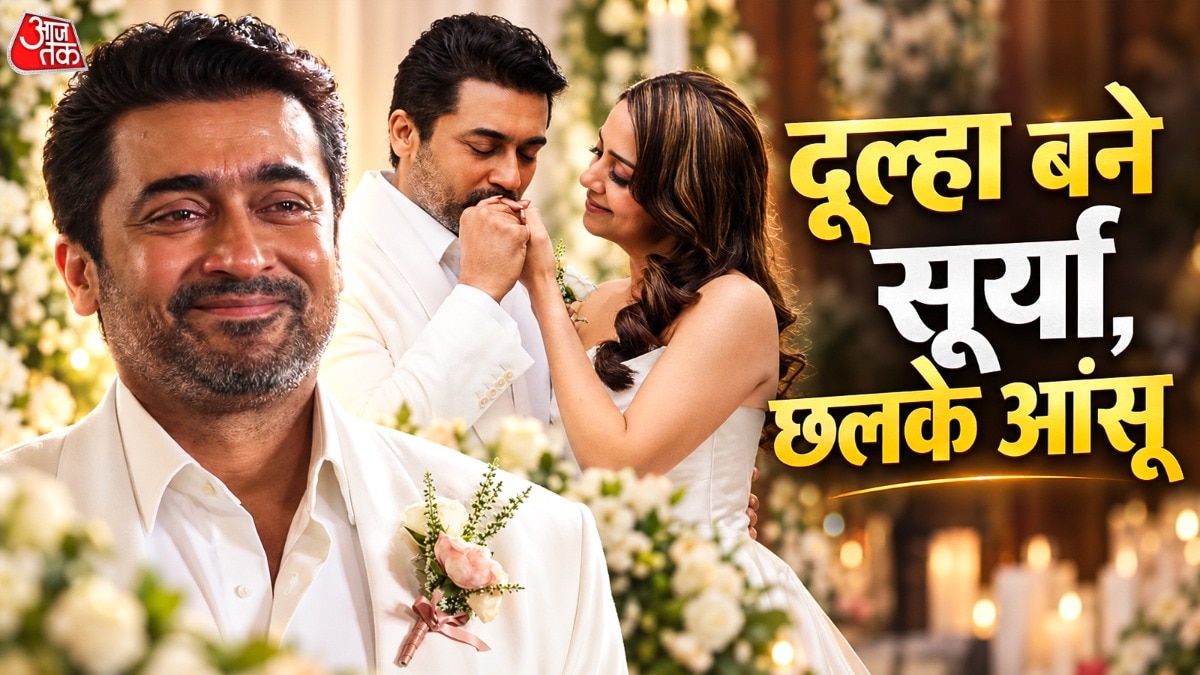Tamil actors Suriya and Jyothika renew vows on 20th anniversary