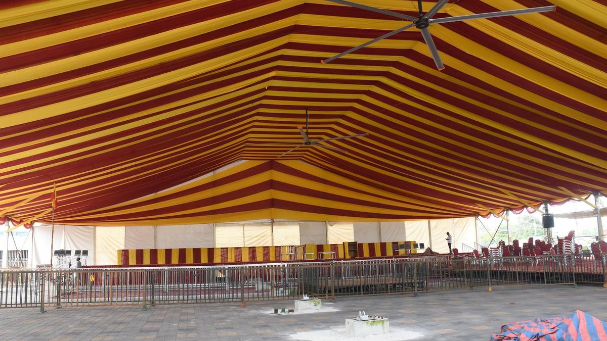 Chamundi Hill prepares grand welcome for Dasara festival celebrations