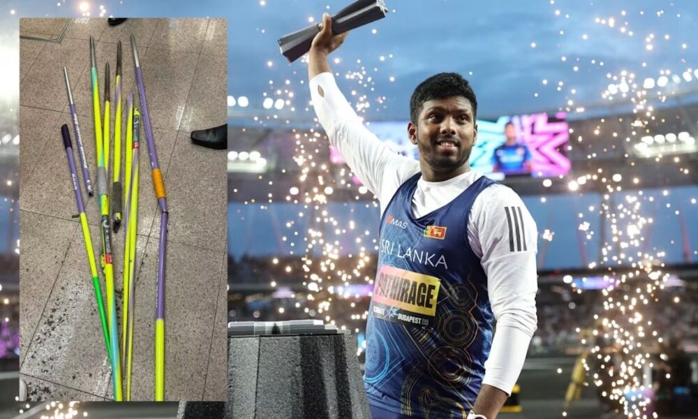 Javelin Champion Rumesh's Equipment Damaged in Transit Home