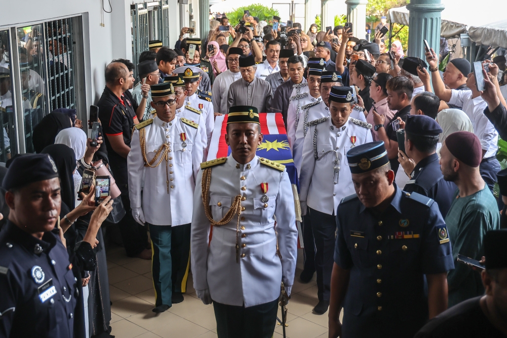Tun Dr Siti Hasmah Dimakamkan di Makam Persekutuan Putrajaya
