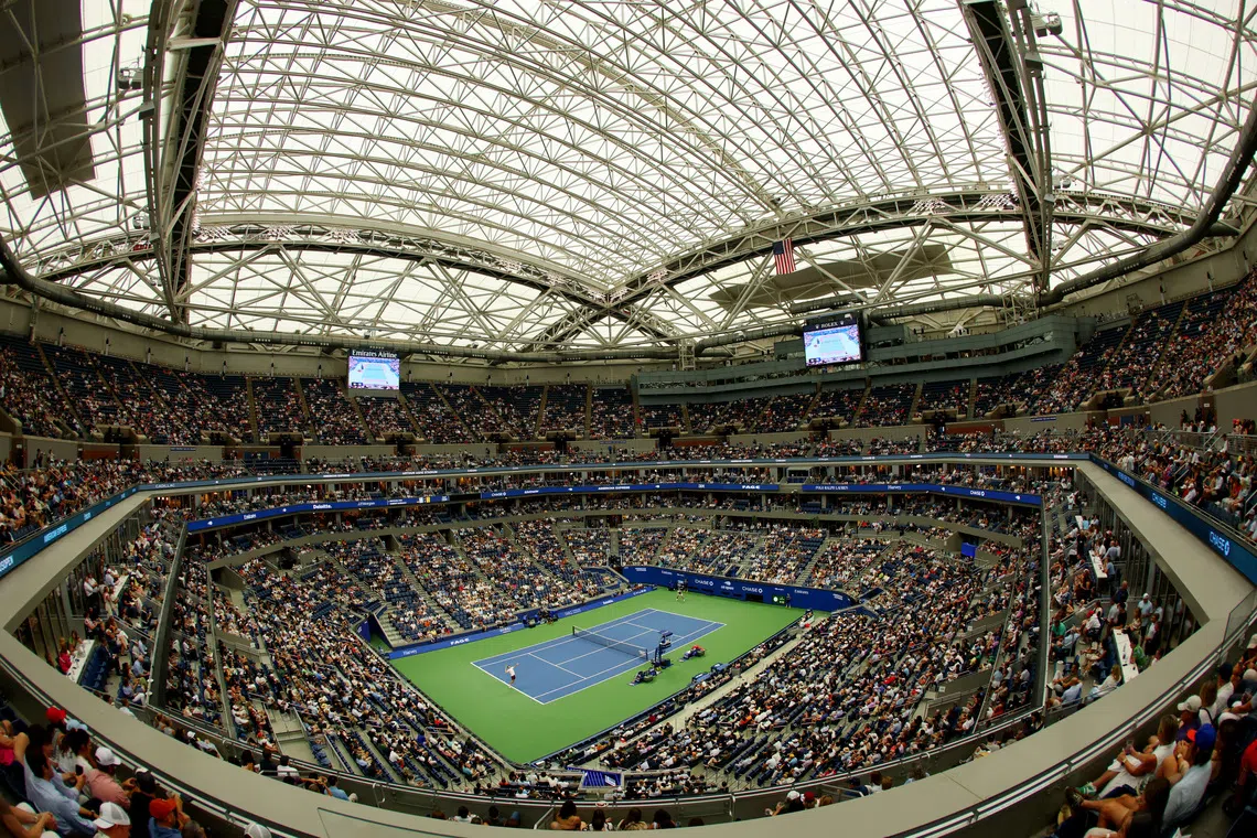 Social media creators test tennis tradition at US Open