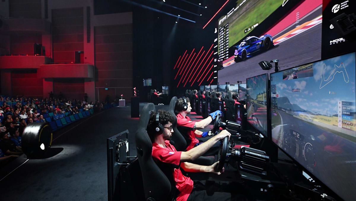 Virtual racing thrills crowds at Gran Turismo World Series in Singapore
