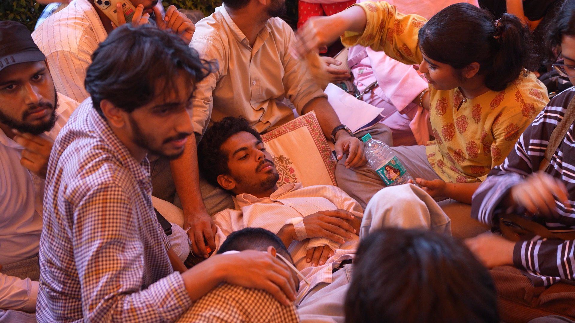 Students at New Delhi university launch hunger strike over union ban