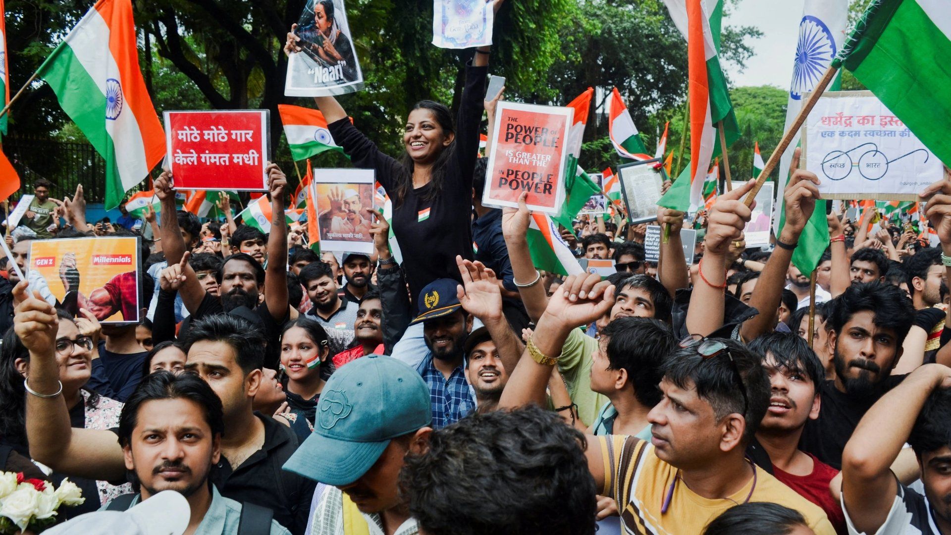 Youth-led 'cockroach' protests challenge Modi administration in India