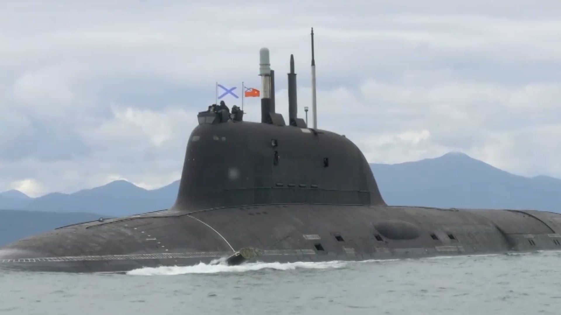 Russia's Pacific Fleet conducts long-range missile test from submarine