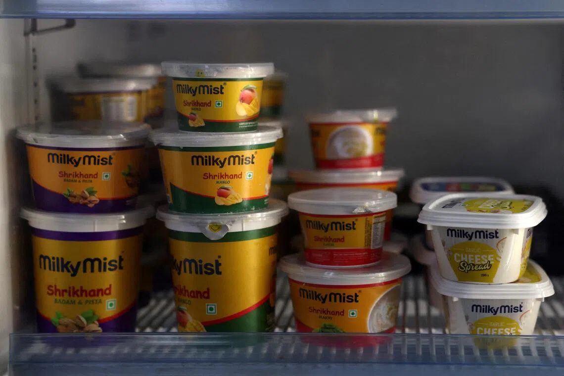 Temasek-backed Milky Mist surges 30% on India market debut