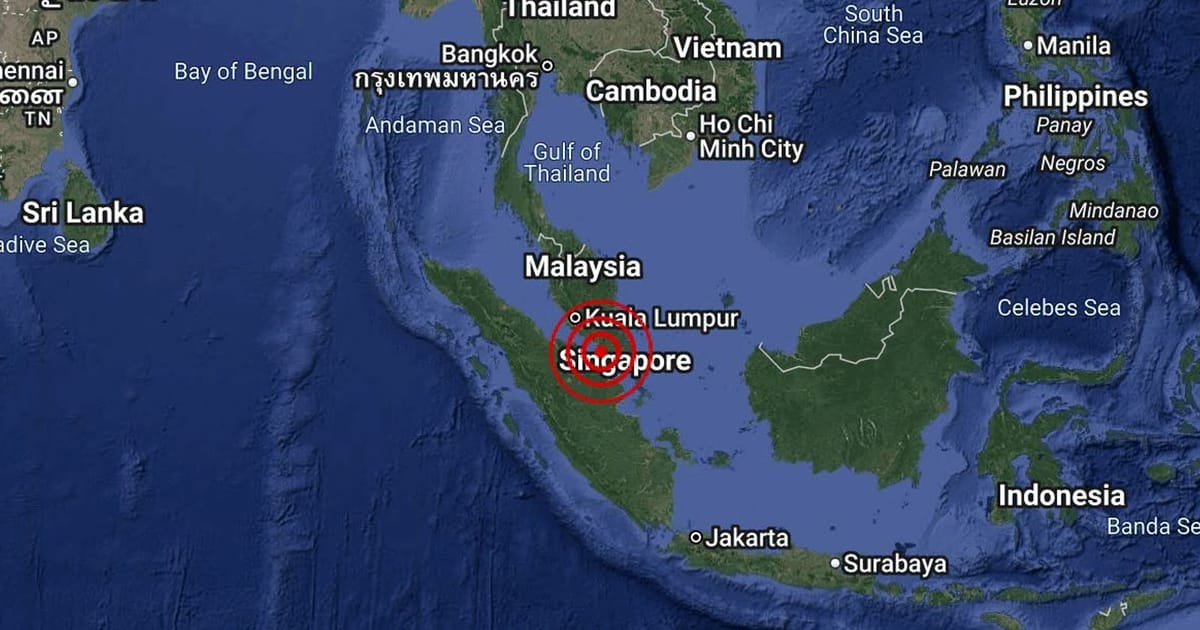 Mild earthquake strikes off Batu Pahat, no tsunami warning issued