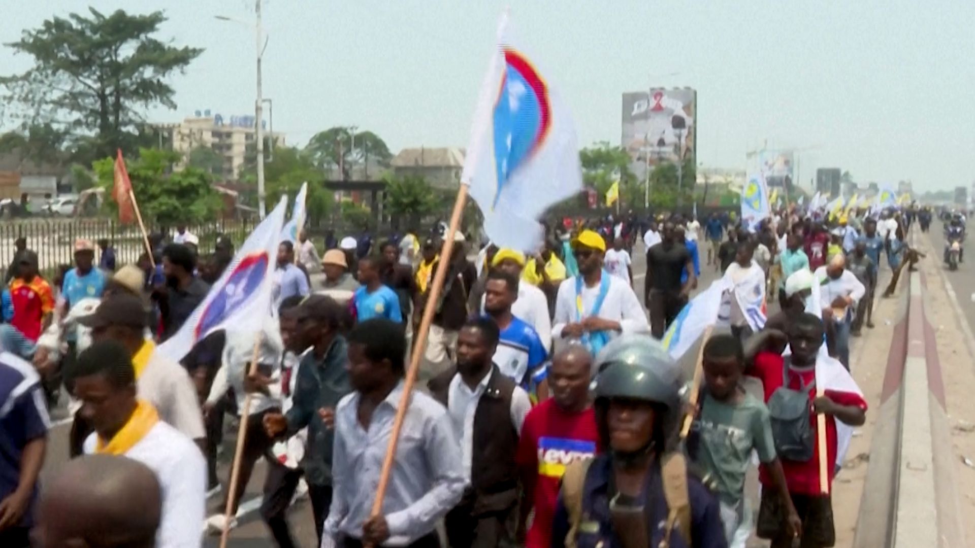 Demonstrations erupt in DR Congo over presidential term extension bid