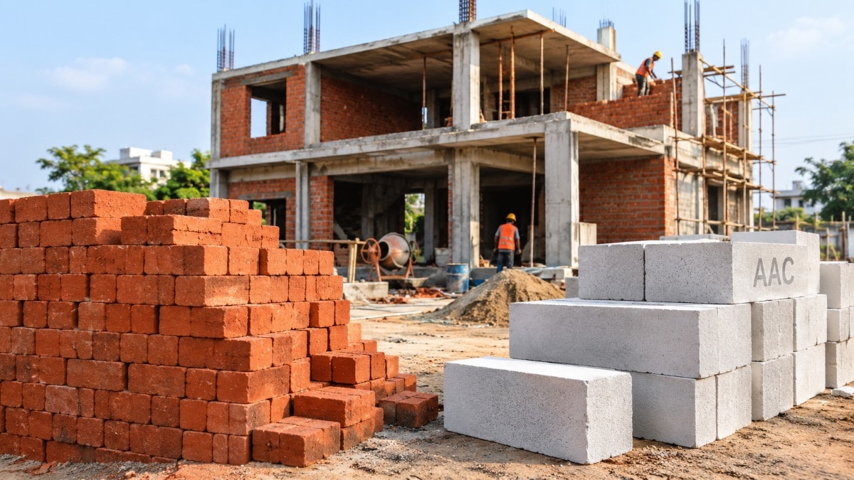 AAC Blocks Emerge as Cost-Effective Alternative to Traditional Red Bricks