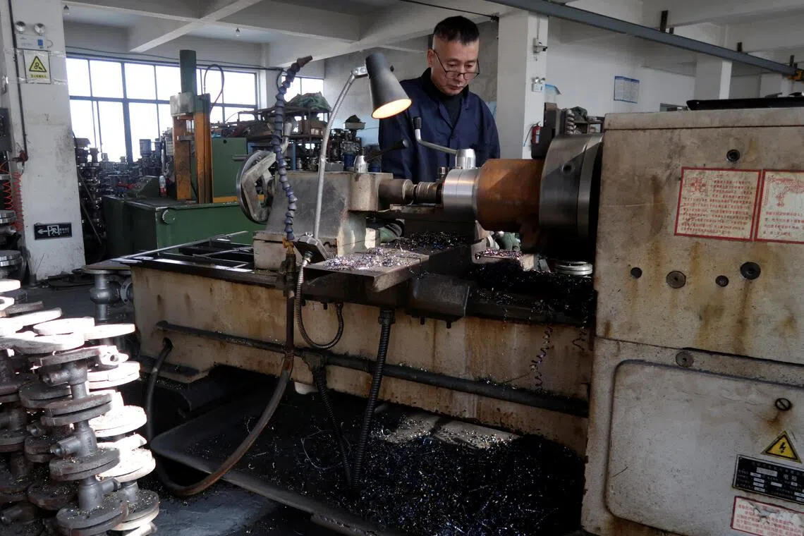 China's Factory Output Accelerates But Consumer Demand Remains Sluggish