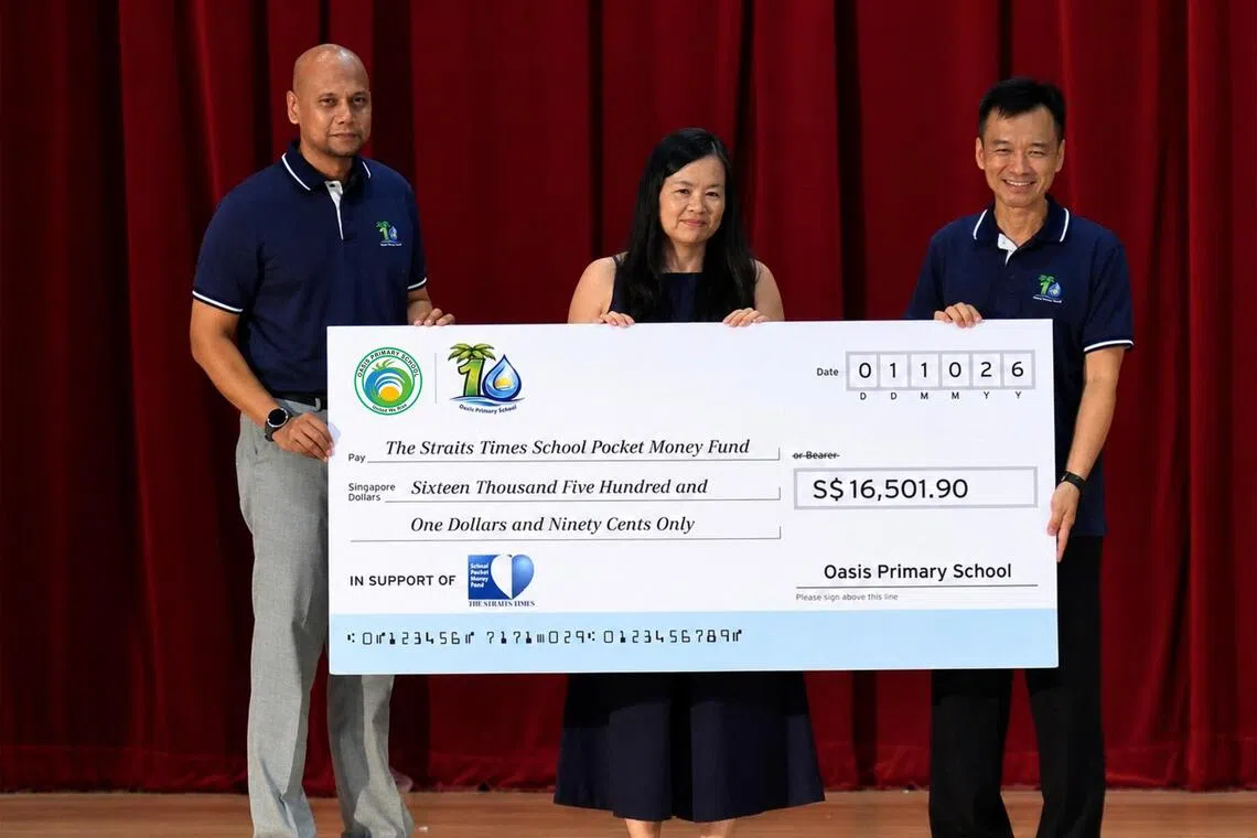 Oasis Primary marks 10th anniversary with $16,500 fund donation