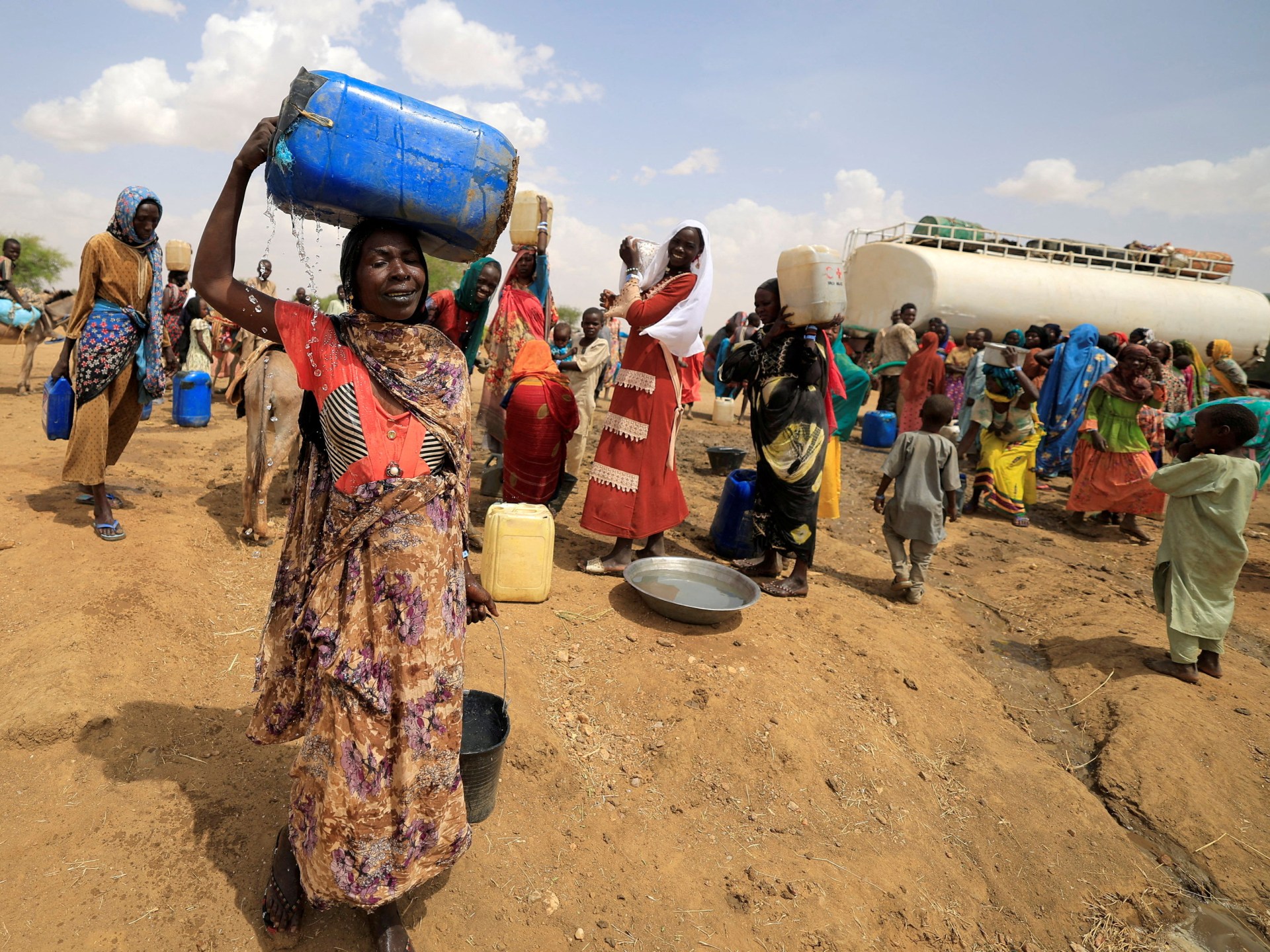 Drone strike kills at least 21 in Sudan's Nyala market
