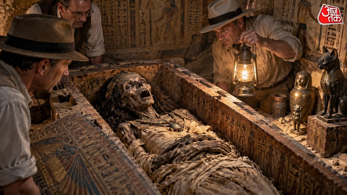 3,000-Year-Old Mummy Found With Mouth Open in Haunting Posture