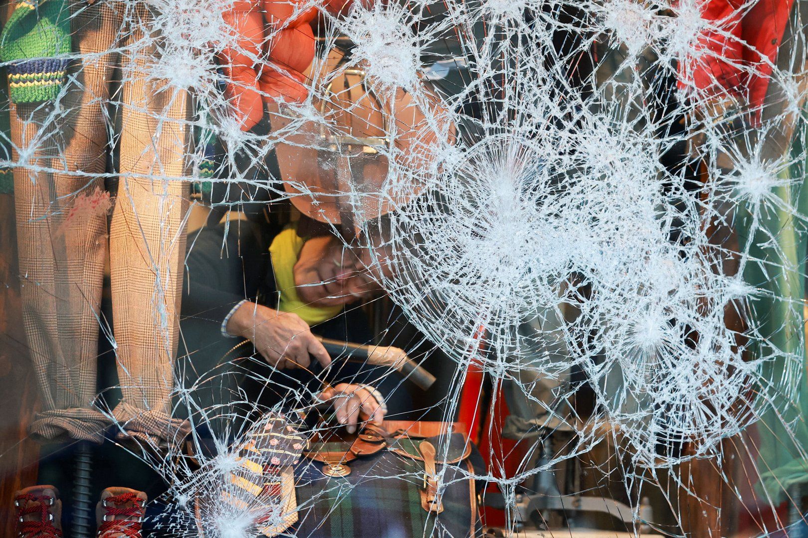 Paris residents express dismay over violent protest destruction