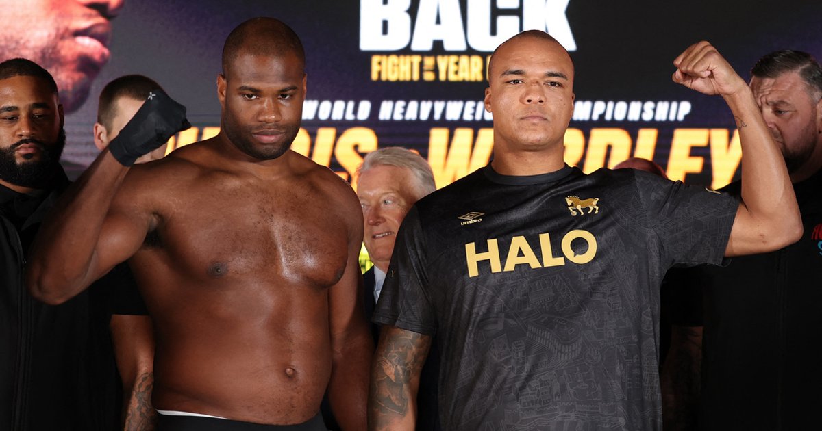 Wardley seeks redemption in WBO heavyweight title rematch with Dubois