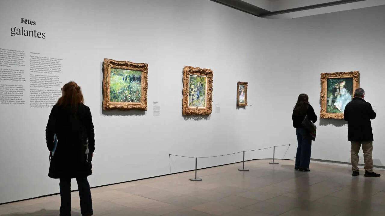 French museum loses four Renoir paintings in brazen heist; one abandoned