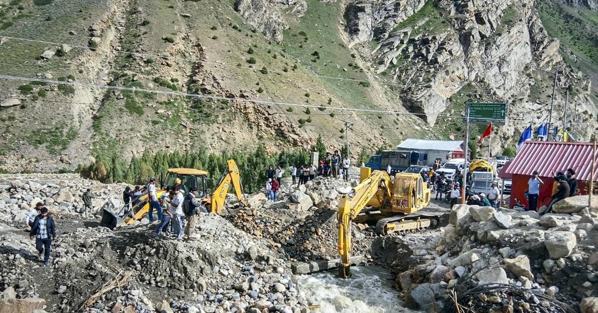 Sikkim landslide destroys homes as heavy rains batter Gyalshing district