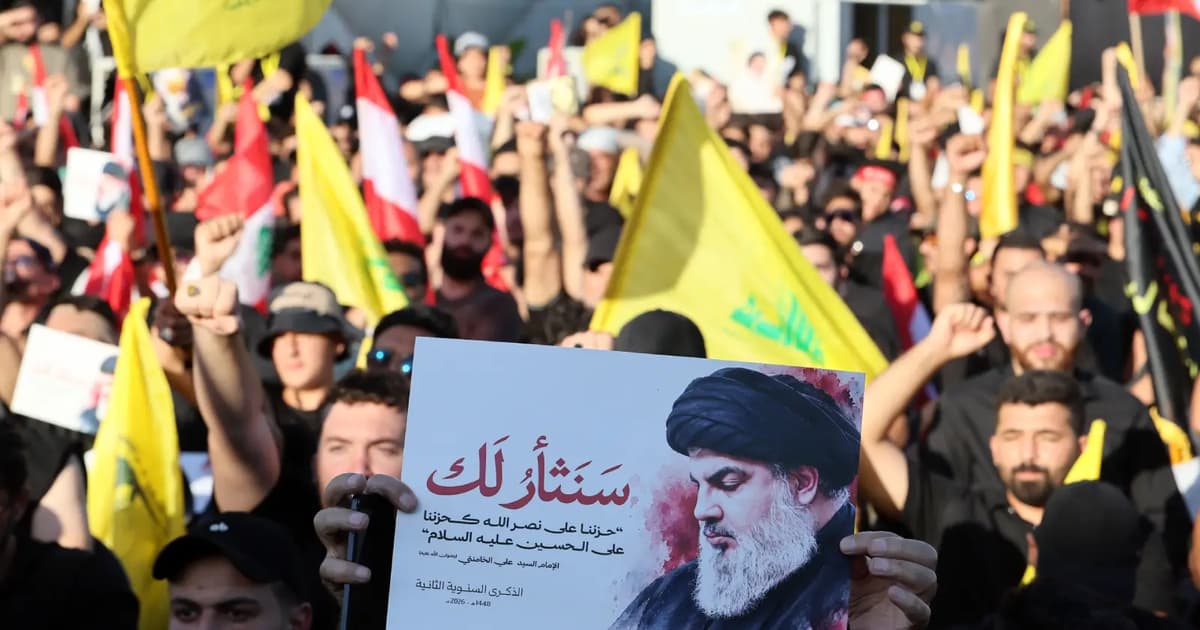 Hezbollah declares resilience as followers mark Nasrallah death anniversary