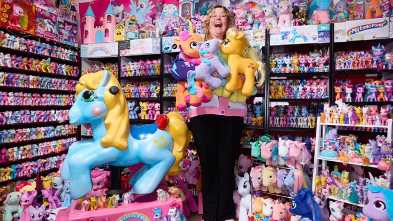 British woman amasses 4,550 My Little Pony collectibles after childhood horse denial
