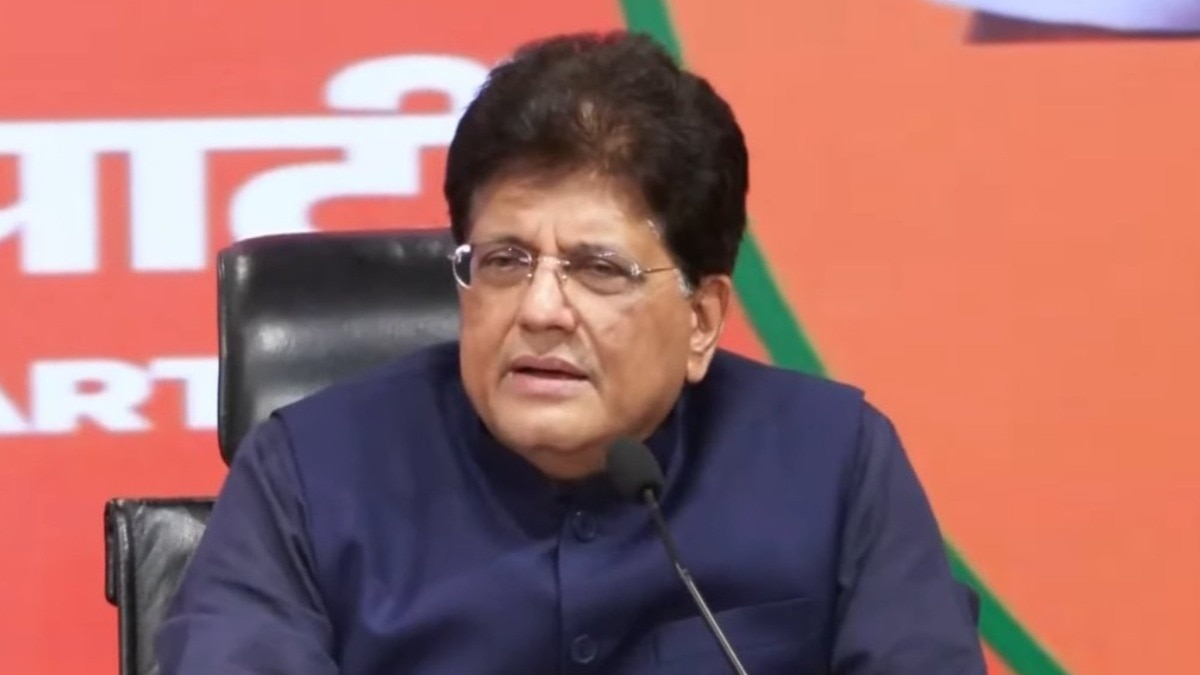 BJP minister Goyal attacks Congress over CEC protests, cites political rewards
