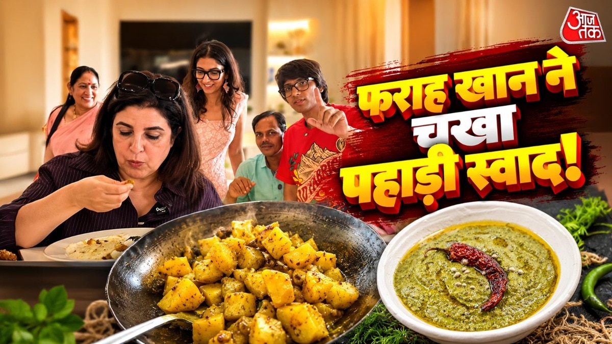 Filmmaker Farah Khan Samples Himalayan Cuisine at YouTuber's Home