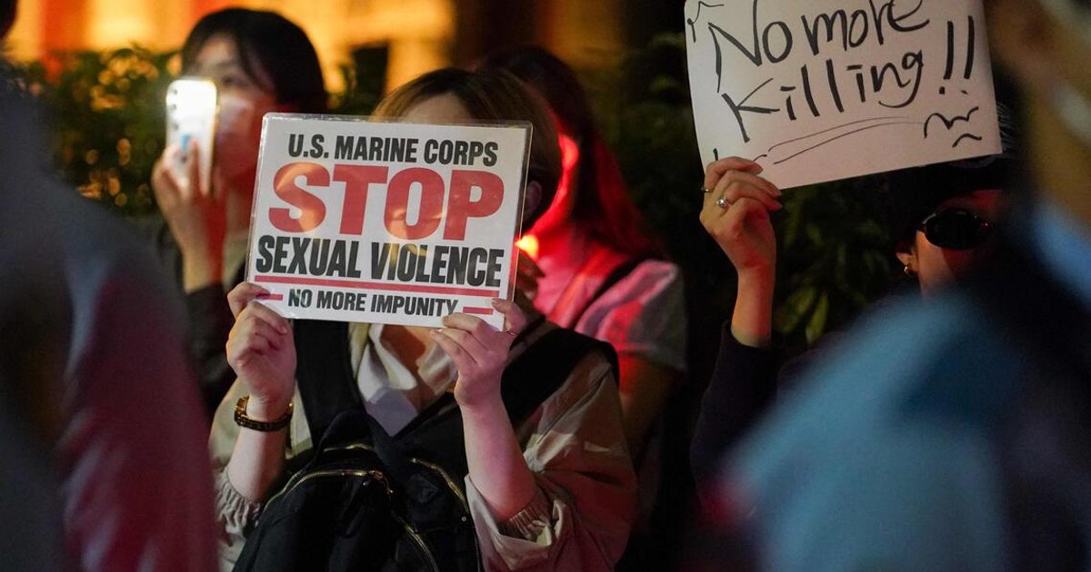 US Marine arrested over woman's death sparks Okinawa anger