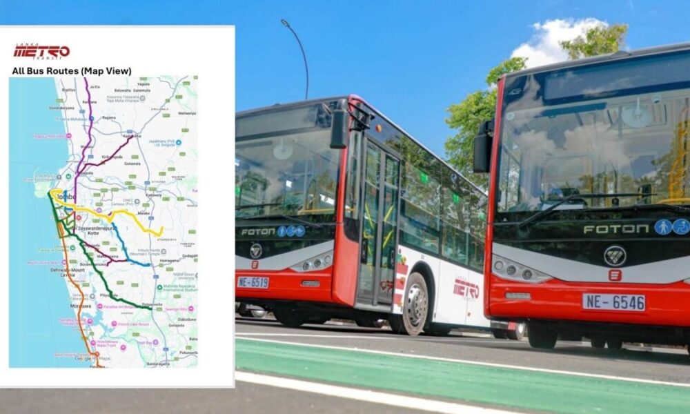 Lanka Metro Transit launches expanded bus service across Colombo region