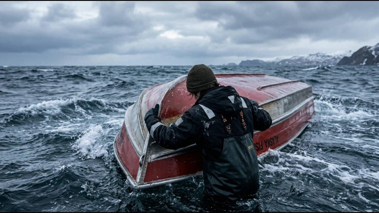 US Coast Guard rescues teenage boy from overturned Alaska fishing vessel