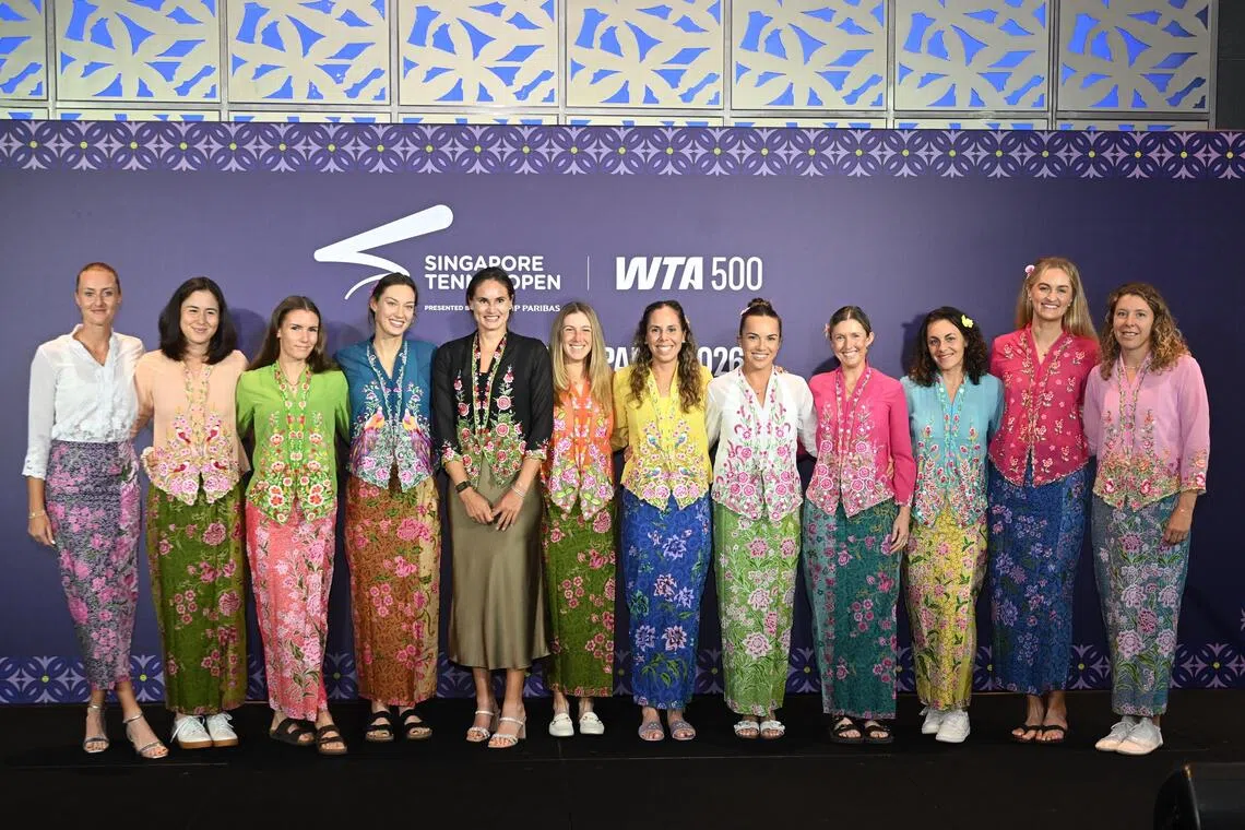 WTA stars embrace Singapore's vibrant energy ahead of Tennis Open