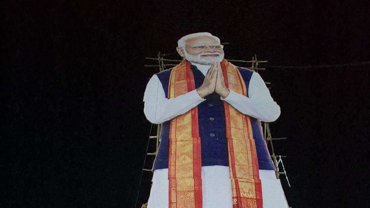 Tirupati hosts record-breaking drum marathon as Modi cutout inaugurates service drive