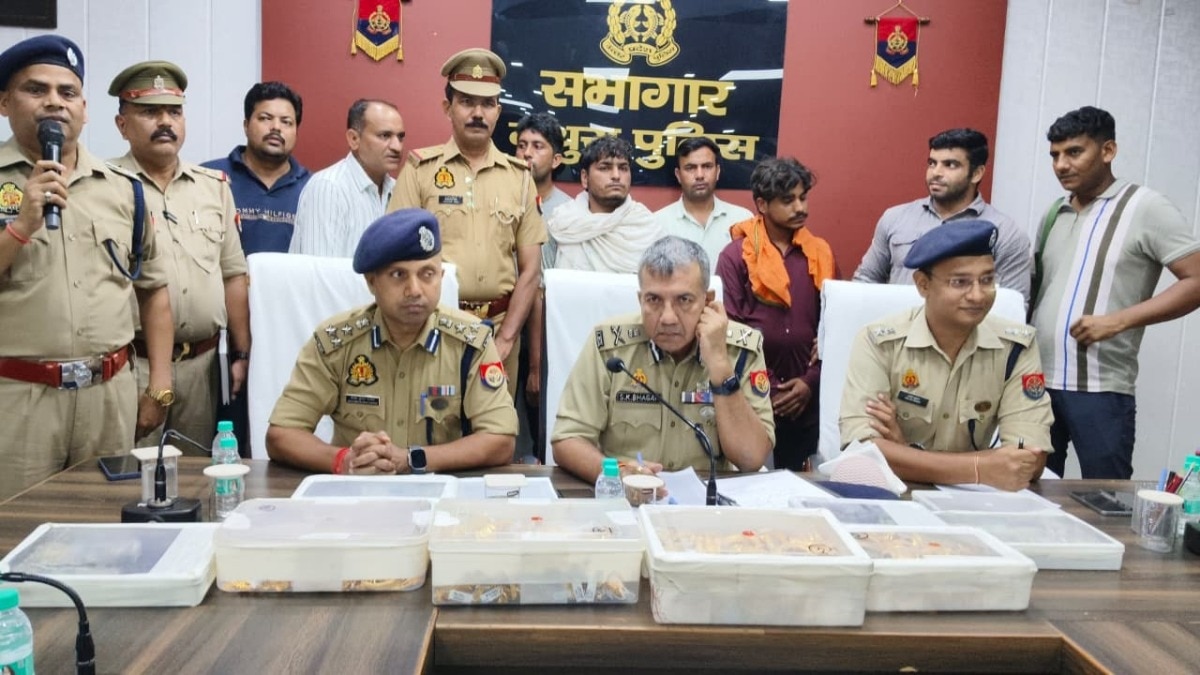 Former jewellery store employee arrested in Rs 12 crore Mathura heist