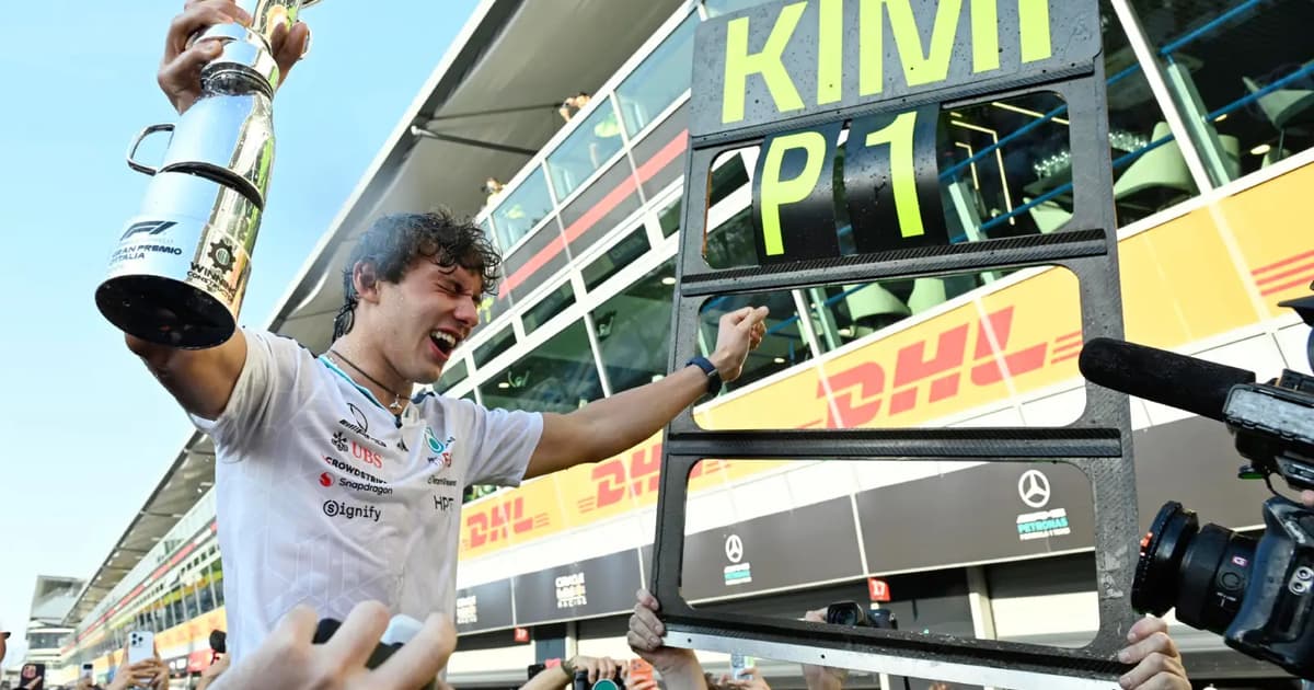 Antonelli clinches stunning Monza victory from 19th position
