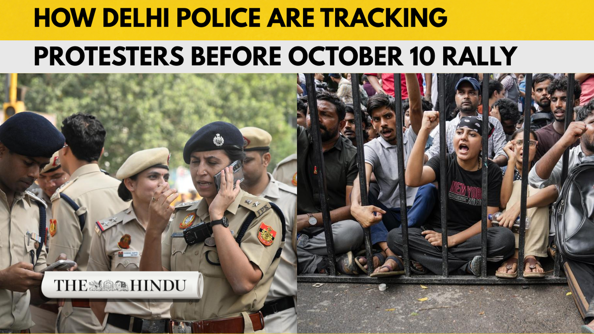 Delhi Police Step Up Security Ahead of Planned Opposition Protest