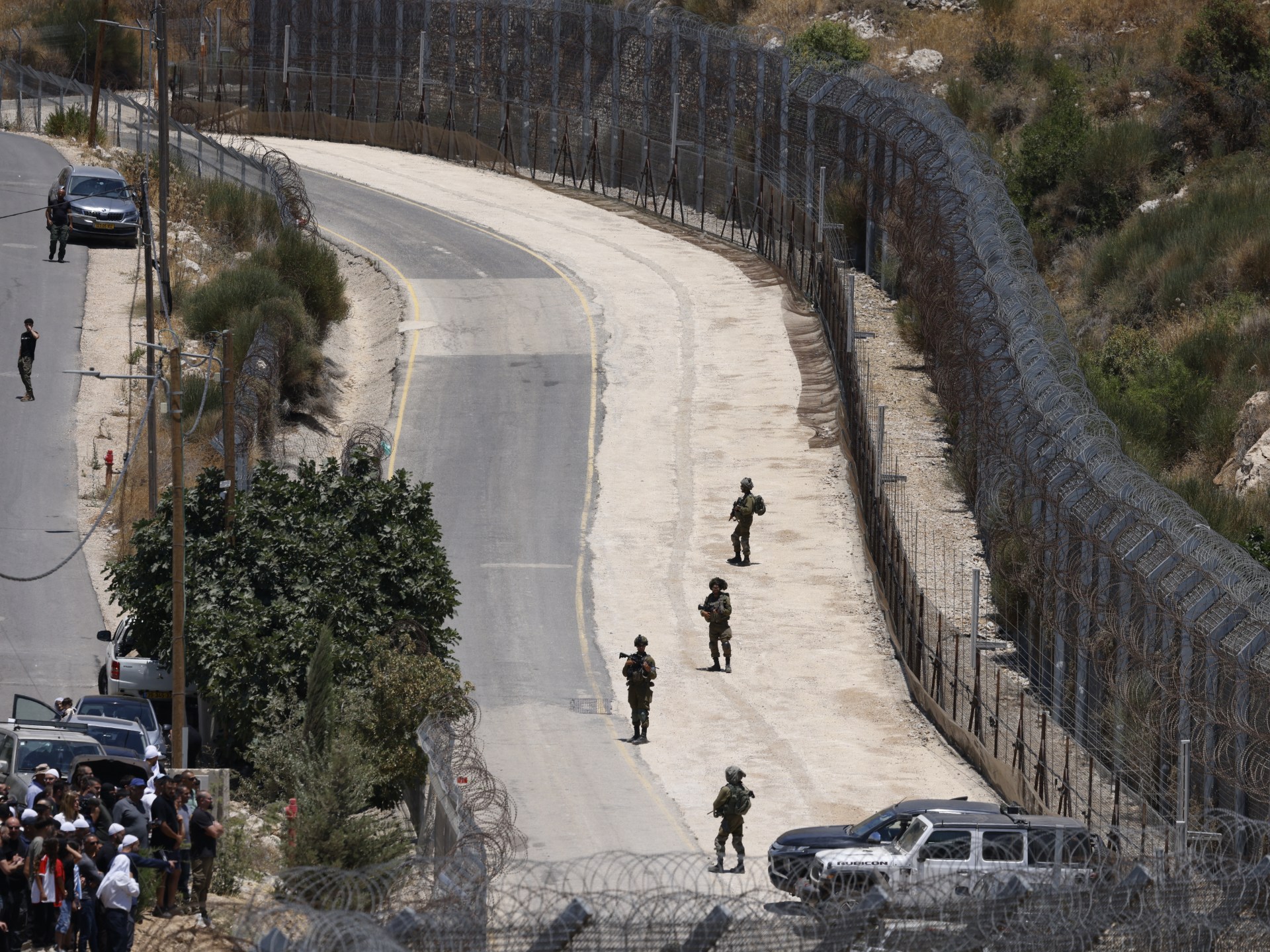 Israeli drone strike injures six near Lebanon-Syria border