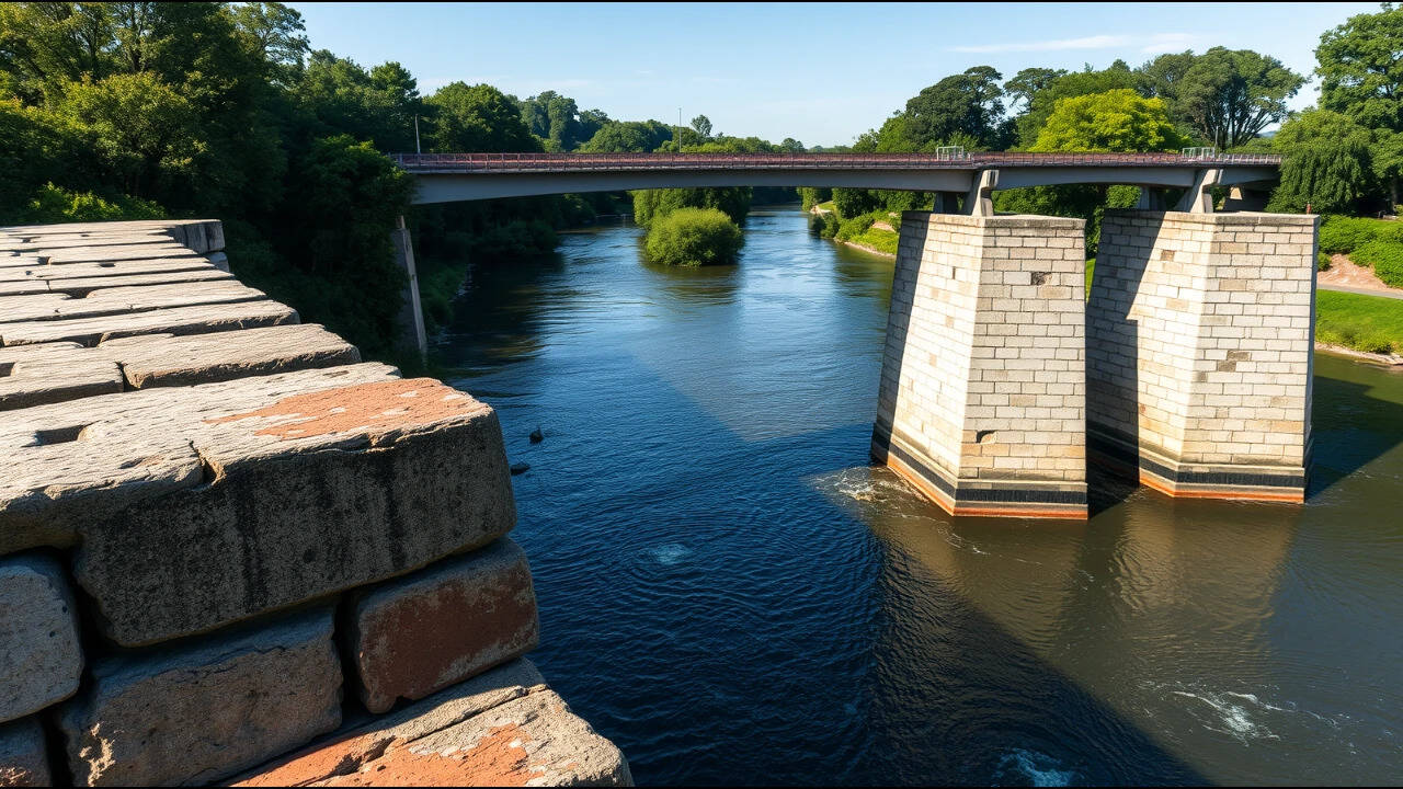 Australia's historic convict-built bridge undergoes major restoration