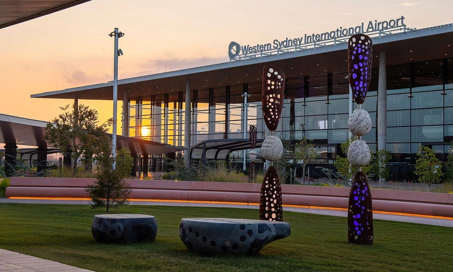 Sydney's $3.7 billion Western Airport opens with inaugural international service