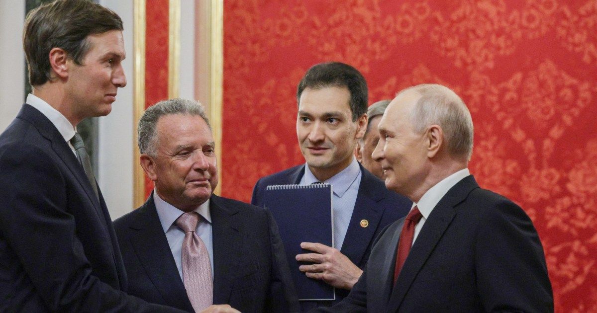 Putin meets US envoys to discuss Trump peace plan for Ukraine