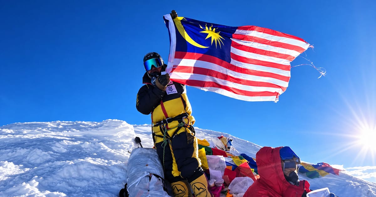 Pendaki Malaysia Kicok Kongsi Pengalaman Mendaki Everest dalam Dokumentari 'Tekad'