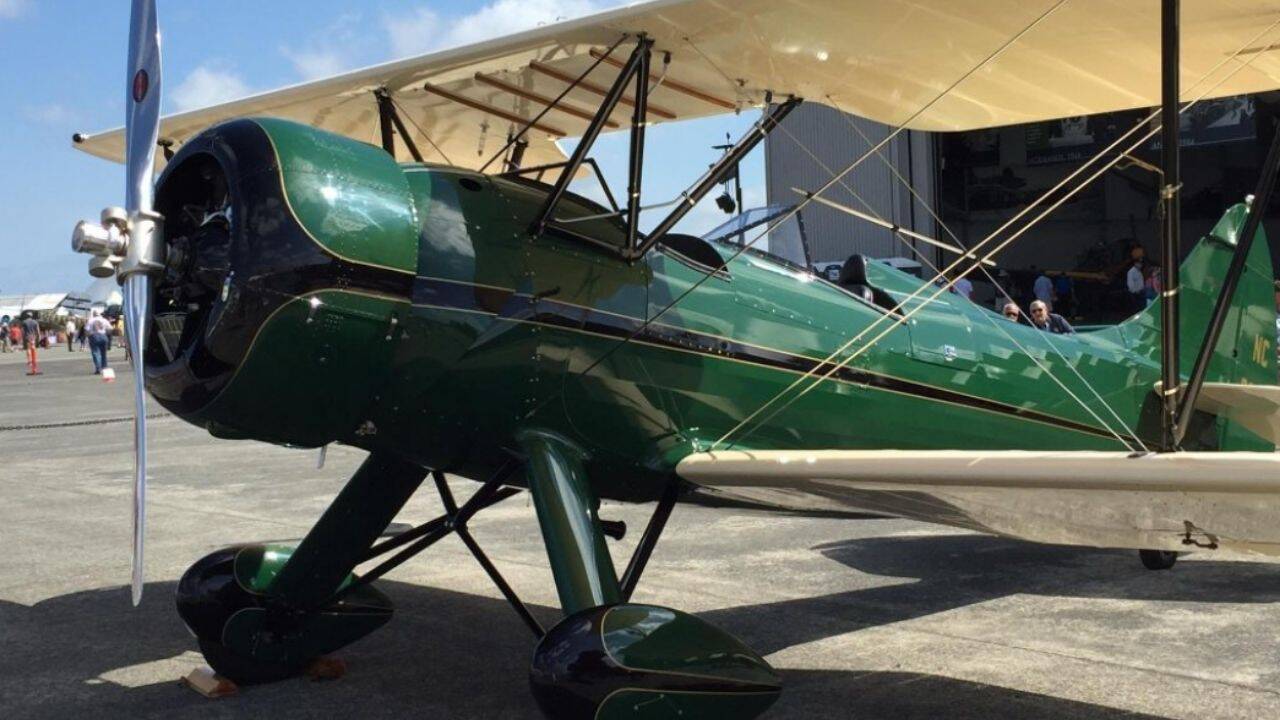 WWII-era trainer aircraft restored after half-century boxed journey