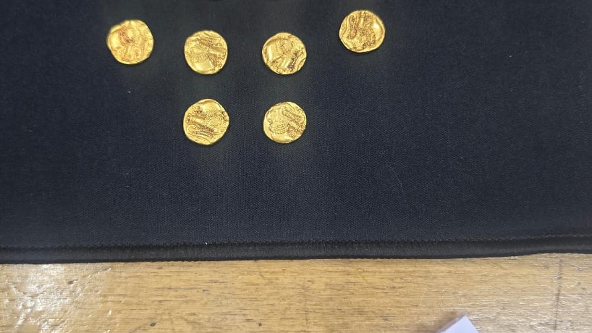 Fourteen ancient gold coins unearthed in Karnataka's Belagavi district